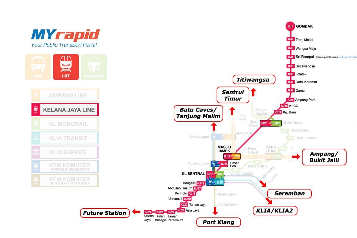 putra lrt hartă