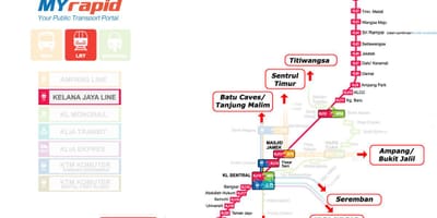 Putra lrt hartă