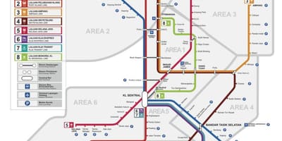 Harta kuala lumpur aeroport, tren