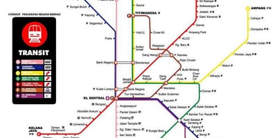Harta metrou din kuala lumpur