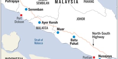 Mai mare kuala lumpur hartă