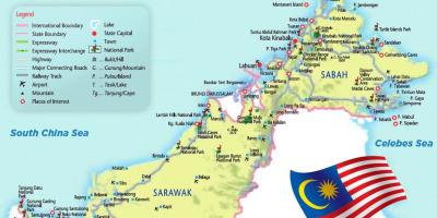 Aeroporturi din malaezia hartă