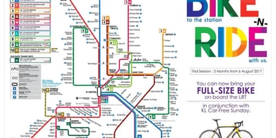 Rapidkl harta rutelor de autobuz