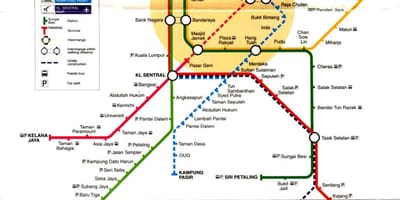 Star line lrt hartă